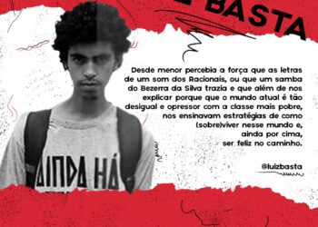 De 13 a 18/12 tem projeto “A quebrada e a escrita” no Youtube da Cultura