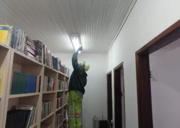 Prefeitura realiza a reforma da biblioteca municipal de Caucaia