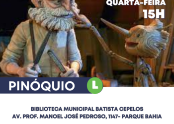 Cultura divulga a programação de cinema na biblioteca para o mês de abril