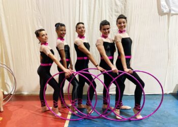 Fim de semana de conquistas para a ginástica rítmica de Cotia