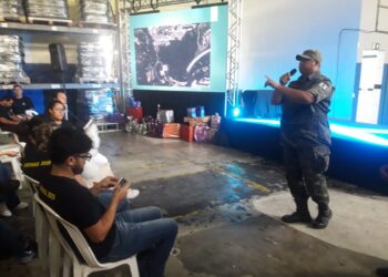 Guarda Ambiental fala sobre crimes ambientais durante SIPAMAQ da empresa Zanaflex Borrachas Ltda