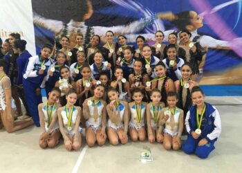 Ginastas de Cotia conquistam três ouros no Brasileiro de Estética   