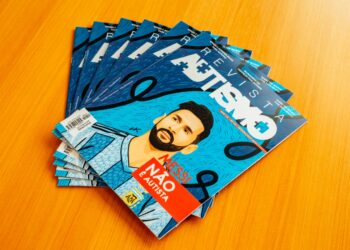 Pessoas autistas receberão revista com matéria exclusiva sobre jogador Messi e HQ”s Turma da Mônica