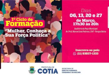 Abertas as inscrições para o 1º Ciclo de Formação “Mulher, conheça a sua força política”