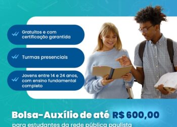 Programa estadual tem inscrições para cursos profissionalizantes de Tecnologia da Informação e Gestão de Negócios