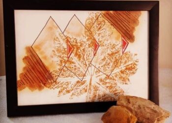 Arte sustentável de artista plástica cotiana ganha espaço no Museu du Louvre em Paris