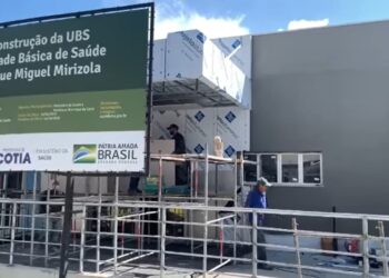 Prefeitura segue com as obras da nova UBS do Mirizola e da creche de Caucaia do Alto