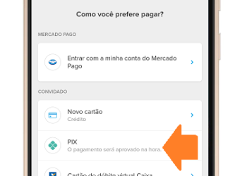 Crédito do estacionamento rotativo pode ser pago via PIX