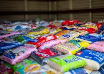 Recém lançada “Cotia Solidária” recebe doação de duas toneladas de alimentos do Thermas da Mata