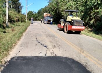 Estrada dos Grilos recebe a Operação Tapa-buracos