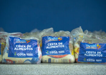 Cotia Solidária já atendeu mais de 8 mil famílias com cestas de alimentos
