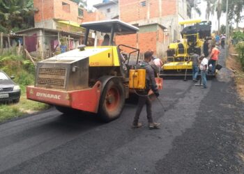Segue a todo vapor o trabalho de infraestrutura no Jardim dos Palmares/Evaristo
