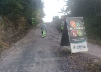 Região de Caucaia do Alto recebe serviços de roçagem e de limpeza