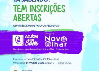 Cotia abre inscrições para os projetos “Além do Som” e “Novo Olhar”