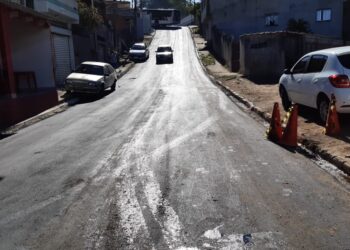 Asfalto Novo chega ao Jardim Panorama que está sendo revitalizado