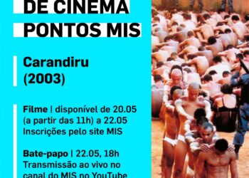 Sábado (22/05) tem bate-papo com Drauzio Varella sobre o filme Carandiru