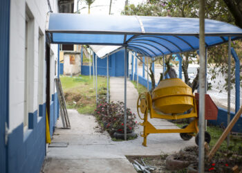 C.E Prof. Yveth Nader Cavalcante passa por reforma e vai ganhar mais quatro salas de aula