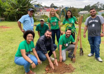 Em mais uma ação ‘Cotia +Verde’ planta 200 mudas em áreas urbanas