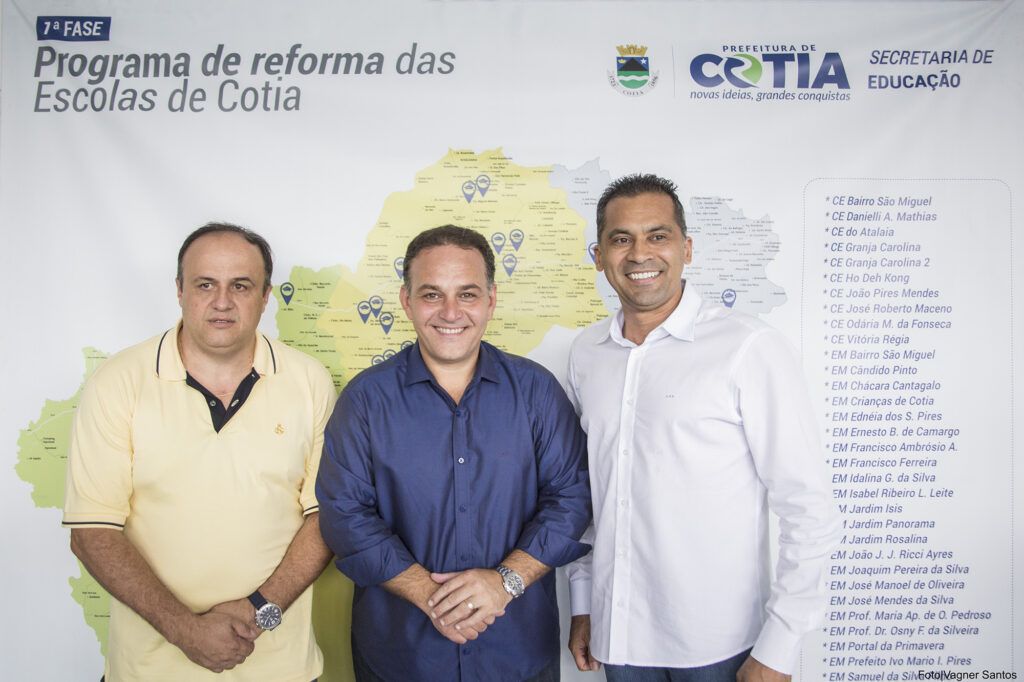 Cotia dá a largada à reforma de 32 escolas municipais - Revista Circuito -  Portal de Notícias da Granja Viana e Região