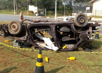 Maio Amarelo: Cenas de acidentes e faixas informativas alertam motoristas sobre segurança no trânsito