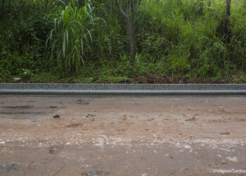 Em andamento a pavimentação das Estradas Normandia e Danúbio no Jardim Pioneira