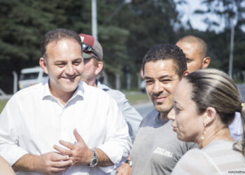 Administração vistoria obras de infraestrutura no Parque Rizzo   