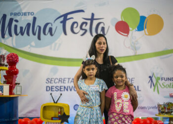 Crianças de Caucaia celebram aniversário no “Minha Festa”   