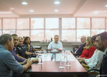 Autoridades em segurança participam de reunião com Chefe do Executivo