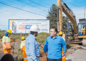 Prefeitura segue com obras da duplicação da Estrada de Caucaia