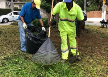 Parque São George recebe mutirão de limpeza e zeladoria