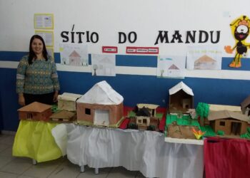 Alunos produzem maquetes do Sítio do Mandú e exploram este importante patrimônio histórico   