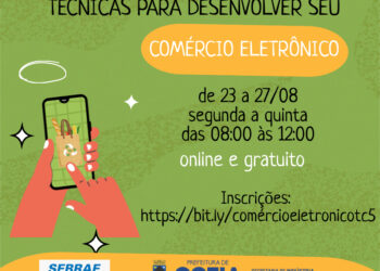 Inscrições abertas para cursos do Empreenda Rápido em parceria com o Sebrae Aqui