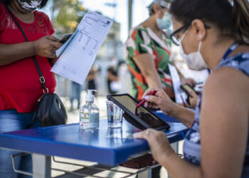 Quarta-feira (14) segue a vacinação contra Covid-19 para Trabalhadores da Educação 47+