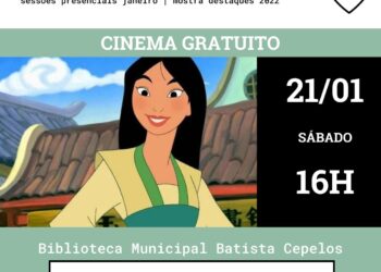 “Procurando Dory” e “Mulan” estarão em cartaz na Biblioteca Batista Cepelos