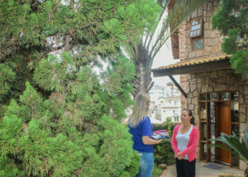 Caravana marca reta final da Campanha do Agasalho