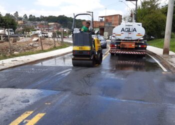 Prefeitura implanta redutores de velocidade ao longo da Estrada do Padre Inácio