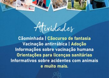 “Cãominhada” “Cãocurso” de fantasia vacinação vão agitar o “Vigilâncias em Ação