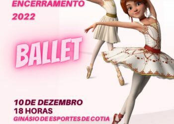 Alunas de balé participam do festival de encerramento 2022 que acontece no sábado