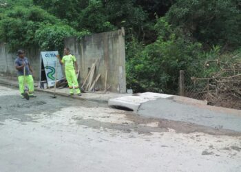 Prefeitura de Cotia conclui reparo na Estrada da União