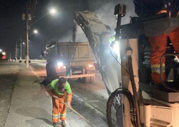 Asfalto Novo: Prefeitura inicia a revitalização da rua Nitaro Nakamura no Jardim Sabiá