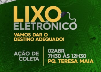 Domingo (2/04) tem ação para coleta de lixo eletrônico no Parque Teresa Maia, região da Granja