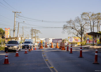 Consórcio São Lourenço inicia obras na Estrada de Caucaia