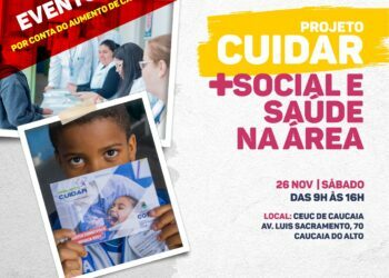 PROJETO ‘CUIDAR + SOCIAL E SAÚDE NA ÁREA’ É ADIADO