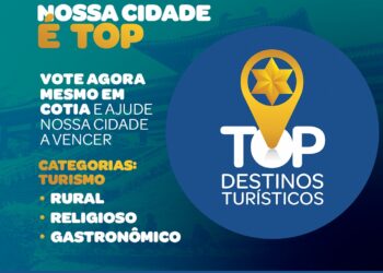 População pode votar em Cotia no prêmio Top Destinos Turísticos até sexta-feira, 26 de maio