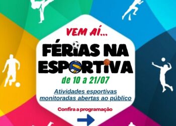 Julho é mês de Projeto ‘Férias na Esportiva’ no Ginásio de Esportes