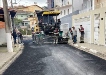 Programa Asfalto Novo segue beneficiando vias do Parque São George