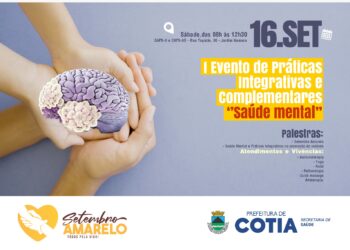 Setembro Amarelo: Cotia terá programação especial para marcar a prevenção ao suicídio