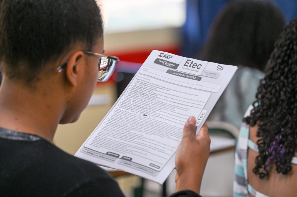 Estão abertas as inscrições para os processos seletivos das Etecs