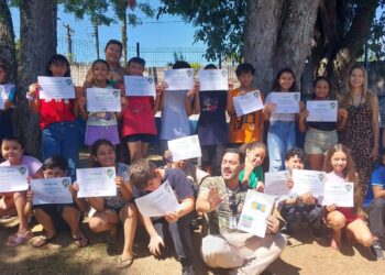 Estudantes concluem capacitação e recebem o certificado “Guardião Ambiental Mirim”