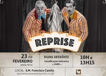 EM Francisco Camilo recebe apresentação teatral ‘Reprise – Circulação Cotia’   